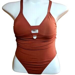 Seafolly Rust One-Piece Swimsuit